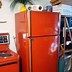 Image result for Vintage Red Refrigerator