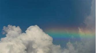 Image result for Cumulus Clouds with Rainbow