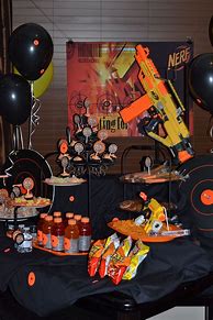 Image result for Nerf Themed Party