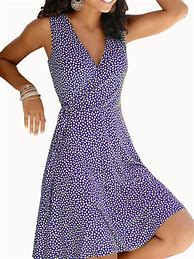 Image result for Women's Printed Wrap Dress, Decennium Placed Black, Size 0 By White House Black Market