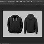 Image result for Strip Black and White Hoodie with Zipper with Fur Emo