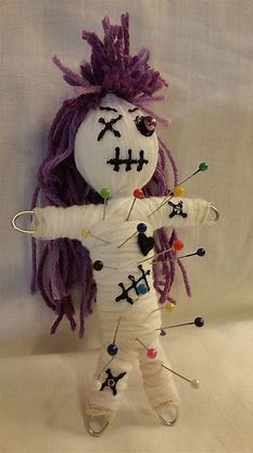 Image result for images haitian voodoo dolls pins