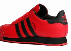 Image result for Adidas Samoa Black Red