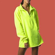 Image result for Neon Green Sweatshirt Women
