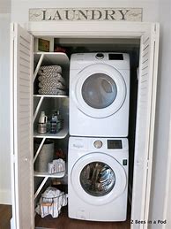 Image result for stackable laundry center
