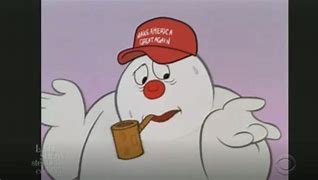 Image result for cartoon trump snowman