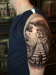 Image result for Staircase Tree Tattoo