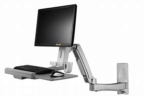 Image result for Wall Mounted Computer Workstation With Foldable Design