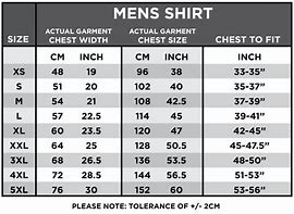 Image result for Medium Chest Size