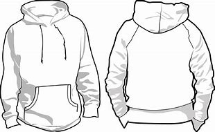 Image result for Black Sweater Hoodie Template