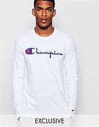 Image result for Long Sleeve White Champion Shirt