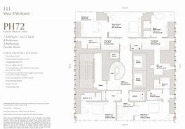 Image result for 111 W 57th Street Floor Plan