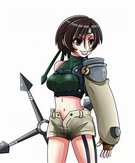 Image result for Yuffie FF7 Model