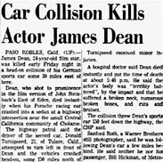 Image result for actor james d ean die s in car accident in 1955