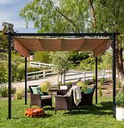 Image result for Metal Pergola with Canopy