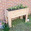 Image result for Standing Wood Planter Box DIY