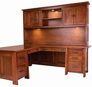 Image result for Mission Style Executive Desk