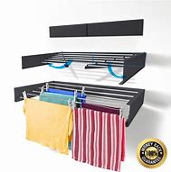 Image result for Outdoor Wall Mounted Laundry Hanger Bar