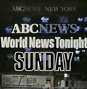 Image result for ABC World News Tonight Sunday