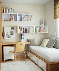 Image result for Small Space Bedroom with Drawers