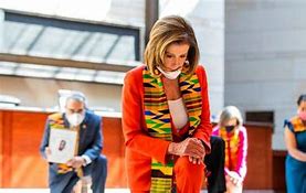 Image result for Nancy Pelosi Masks Rainbow Scarves
