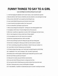 Image result for Funny Things to Text a Girl