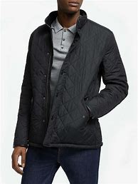 Image result for Mens Black Quilted Jacket