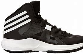 Image result for Adidas Basketball Shoes Black and White Stripes