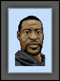 Image result for George Floyd Pixel Art