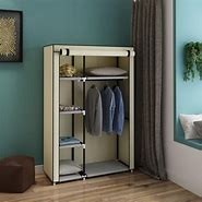 Image result for Short Wardrobe Cabinet for Hanging Clothes