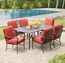 Image result for 7 Piece Outdoor Dining Set