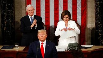 Image result for Pelosi at State of Union