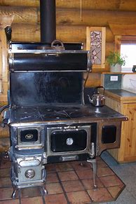 Image result for Wood-Burning Kitchen Stove