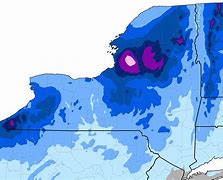Image result for Map of Snow Fall NY