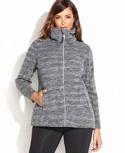 Image result for Calvin Klein Zip Fleece Jacket Plus Size