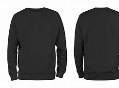 Image result for Black Crewneck Sweatshirt Model