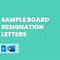 Image result for Board Resignation Letter Template