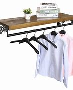 Image result for Wall Mounted Clothes Rack