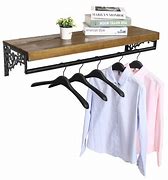 Image result for Wooden Cloth Hanger Wall Mount