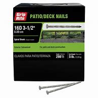 Image result for Grip-Rite 2-In 11-Gauge Hot-Dipped Galvanized Steel Deck Nails (144-Piece) | 6HGRSPD1