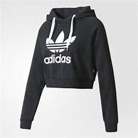 Image result for Crop Tops Adidas Sweater Hoodie