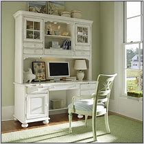 Image result for white corner desk with hutch