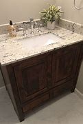 Image result for Bathroom Vanity with Granite Top