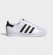 Image result for Adidas Superstar White and Black Stripes