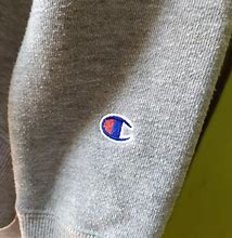 Image result for Champion Grey Hoodie with Neon Logo