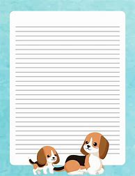 Image result for Free Doggie Clip Art Stationery