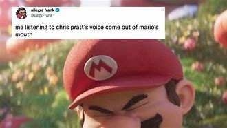 Image result for Chris Pratt as Mario Meme