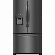 Image result for black stainless steel refrigerator