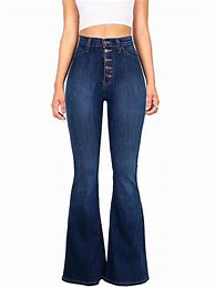 Image result for High-Waisted Bell-Bottoms