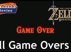 Image result for Zelda Game Over Screen